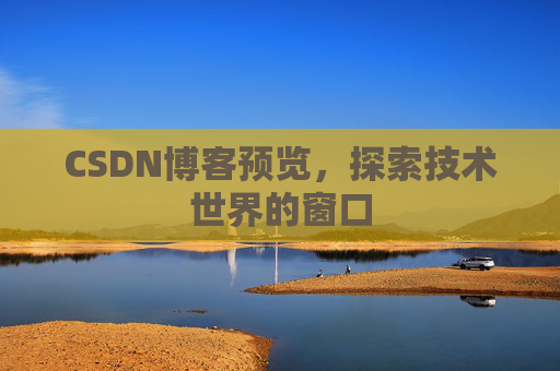 CSDN博客预览,探索技术世界的窗口